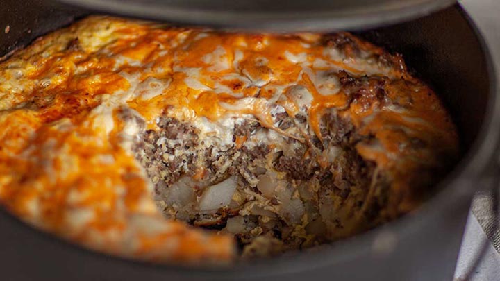 Simple Dutch Oven Breakfast