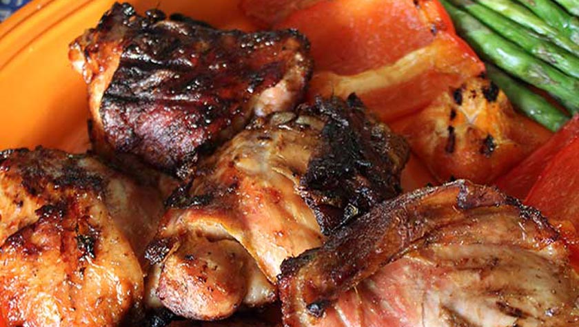 GRILLED GINGER & PINEAPPLE HERB CHICKEN