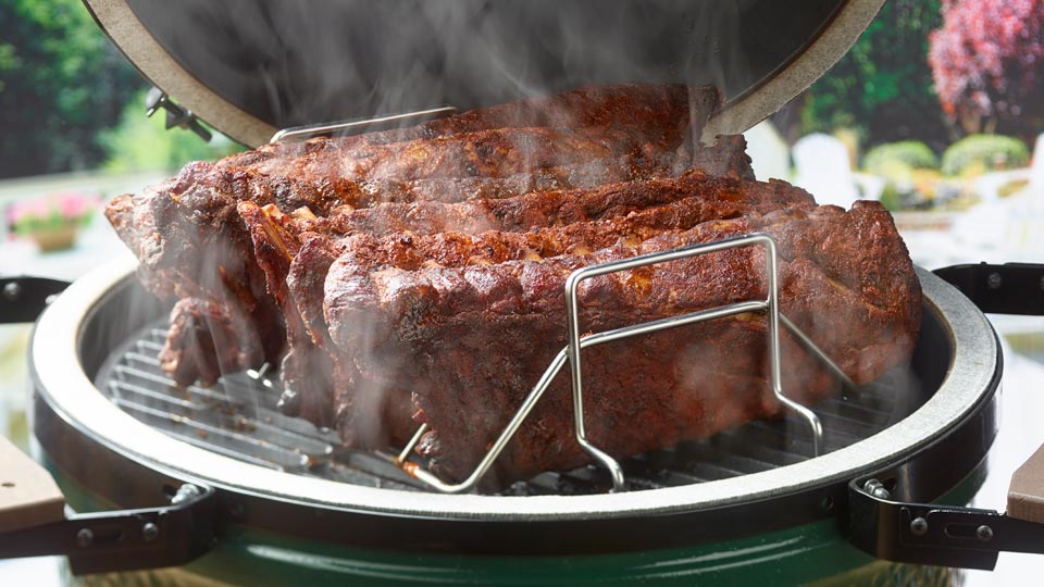 simply perfect ribs big green egg recipe