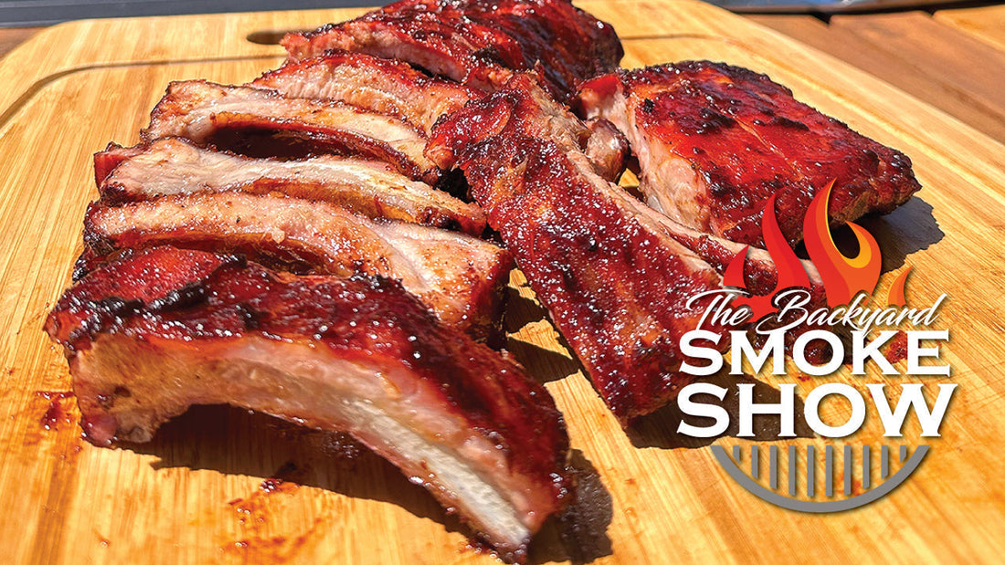 Smoked Baby Back Ribs on the Big Green Egg | Backyard Smoke Show