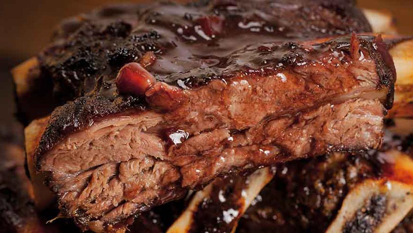 BIG, BAD, BEEF RIBS with BEER