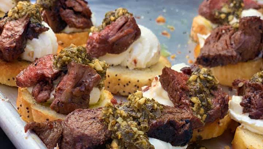 WAGYU BEEF BRUSCHETTA