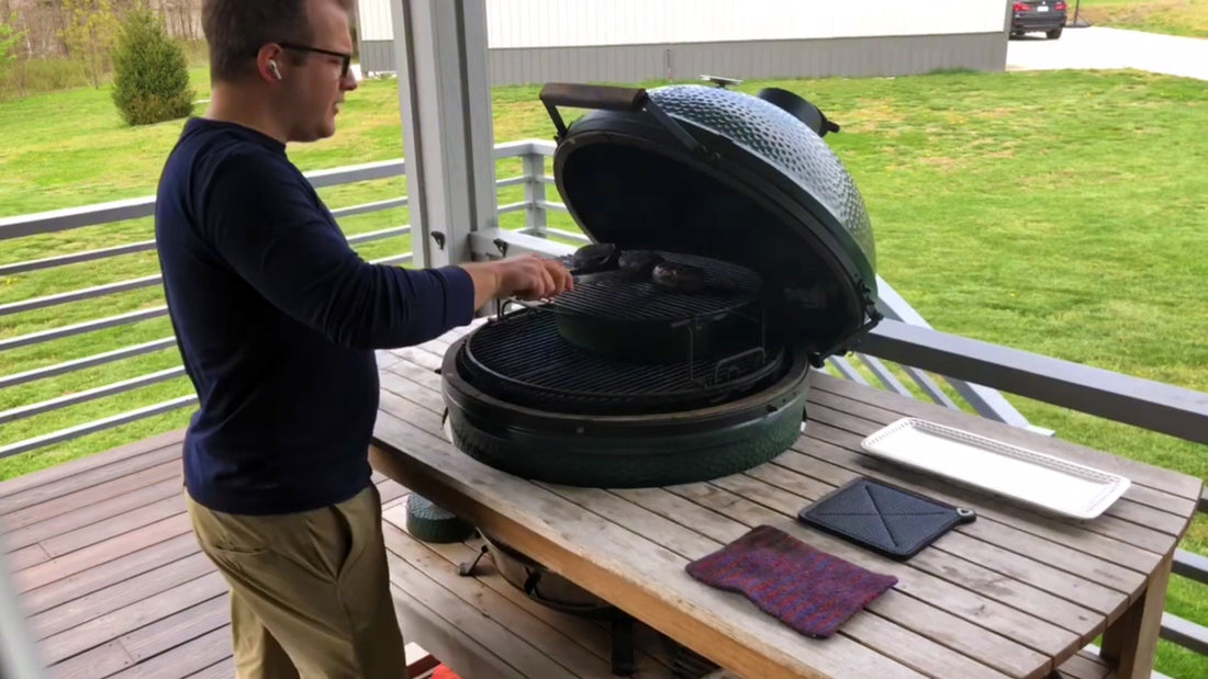 Bacon Wrapped Fillets on the Big Green Egg