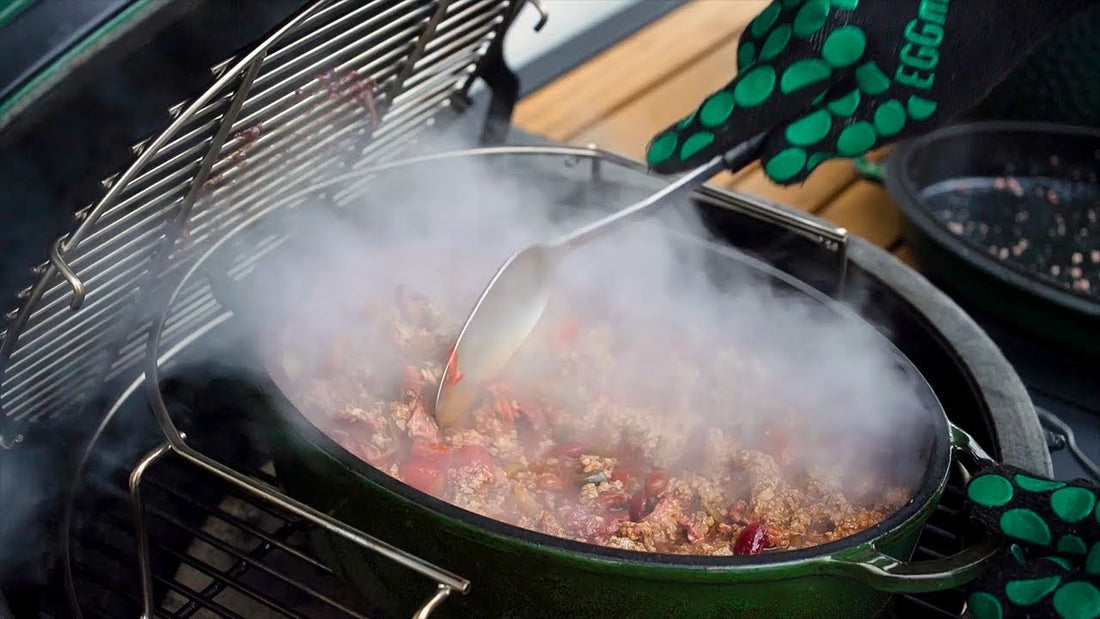 Over-the-Top Chili on your Big Green Egg