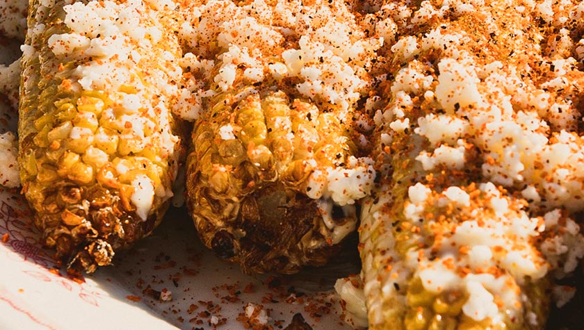 GRILLED STREET CORN