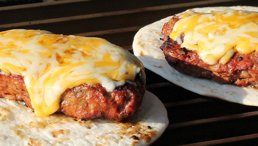 HALF MOON TACO BURGERS