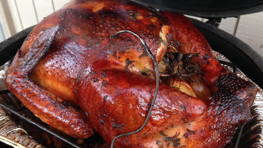 mad max turkey method big green egg