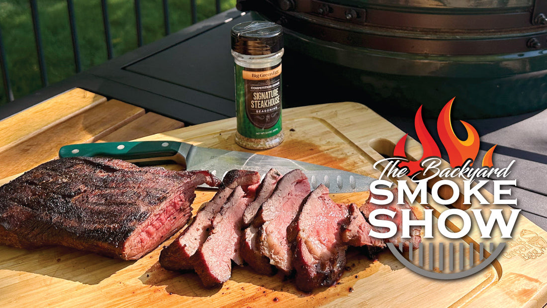 Reverse Seared Tri Tip on the Big Green Egg | Backyard Smoke Show