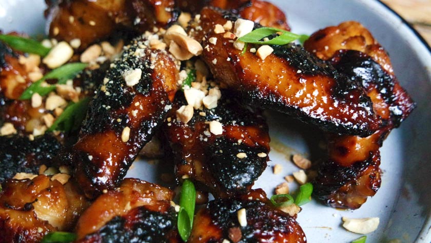 PEANUT BUTTER & JELLY WINGS