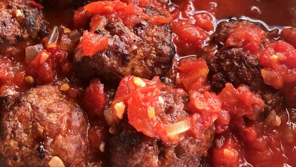SMOKED SPANISH MEATBALLS