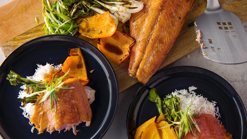 SOY MAPLE SMOKED SALMON FILETS