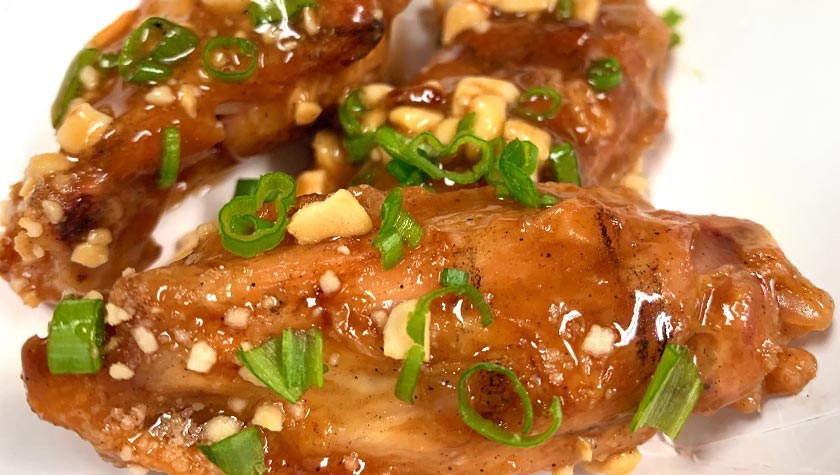 SPRINGFIELD CASHEW CHICKEN WINGS