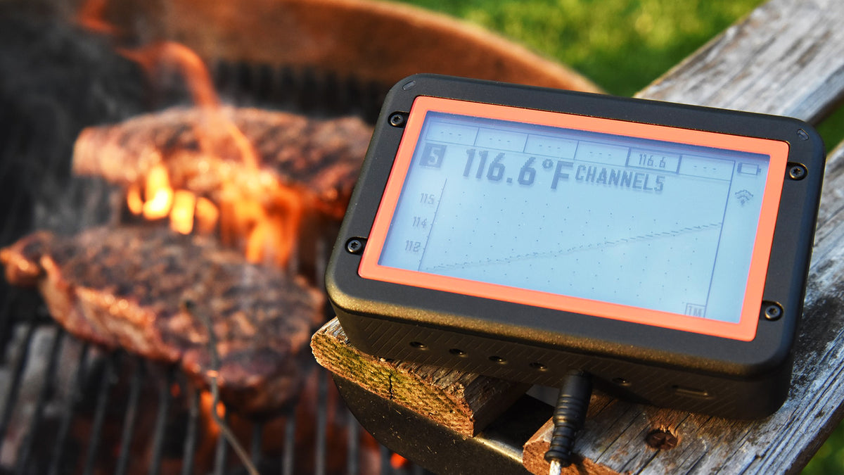 Charcoal Companion Q-Tech Bluetooth Meat Thermometer