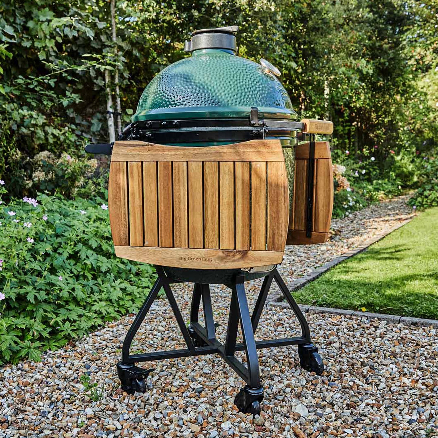 Large Big Green Egg + intEGGrated Nest + EGG Mates Package