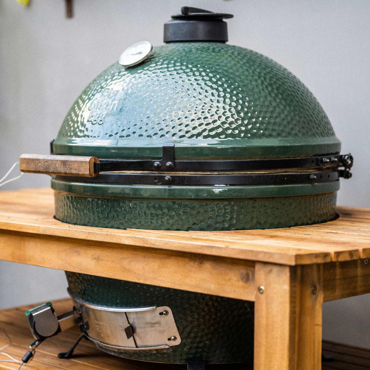 Acacia Hardwood Table for XL Big Green Egg