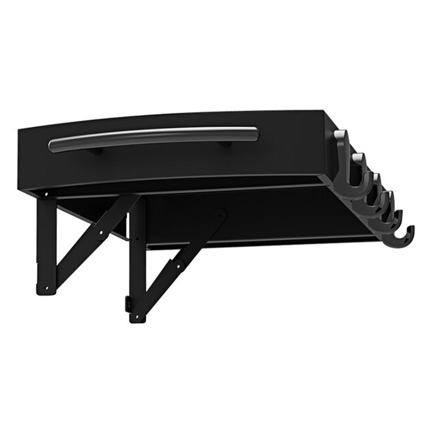 Louisiana Grills 20019 Founders Premier Black Side Shelf