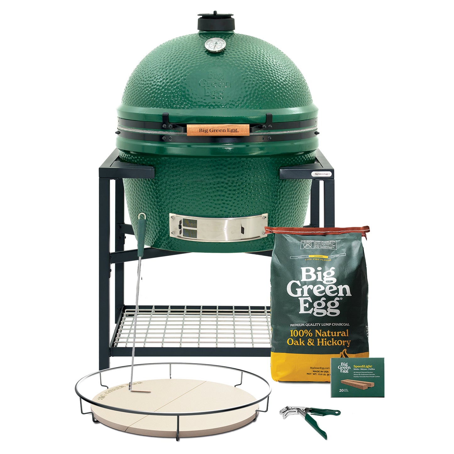 2XL Big Green Egg + Modular Nest Package