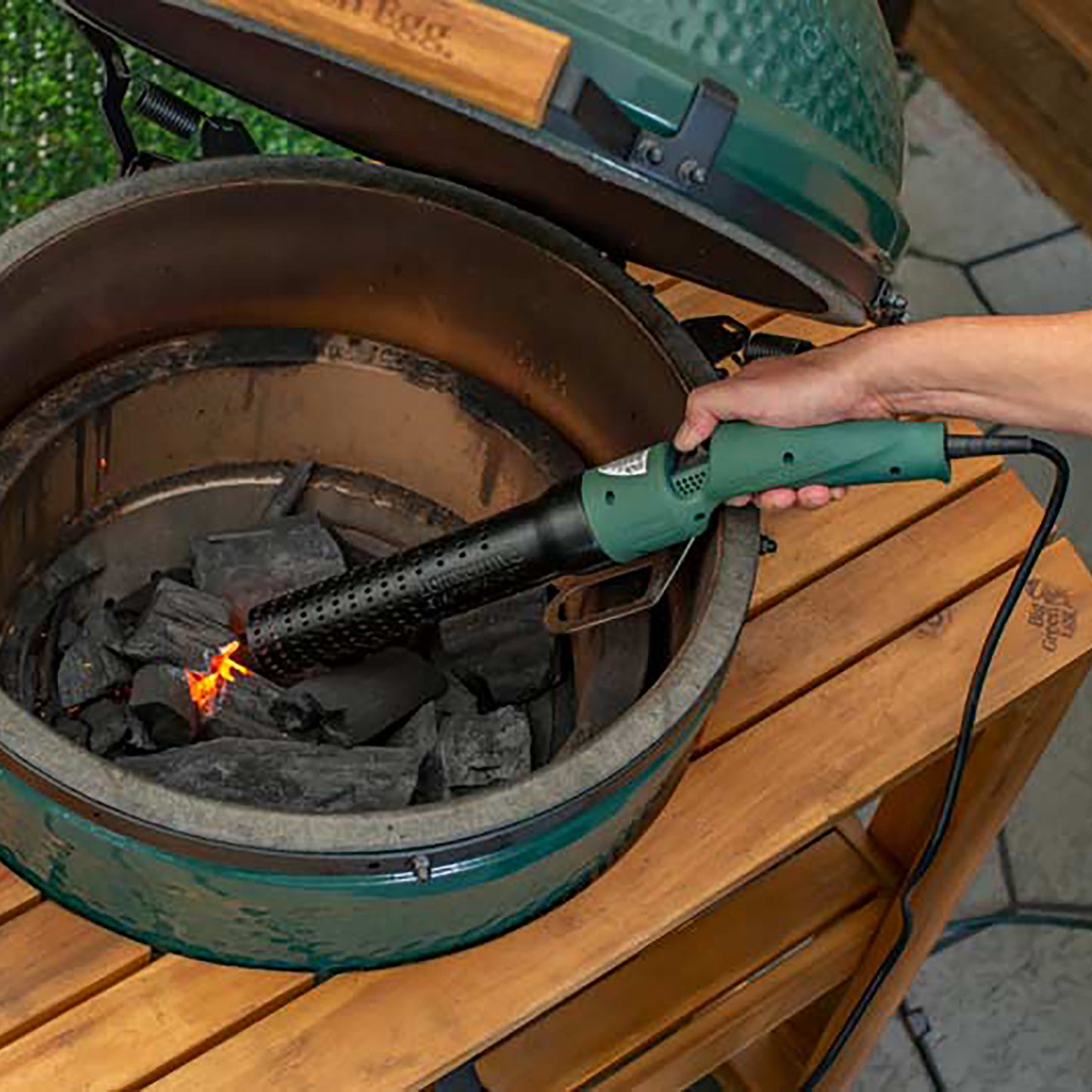 EGGniter Blown Air Charcoal Lighter