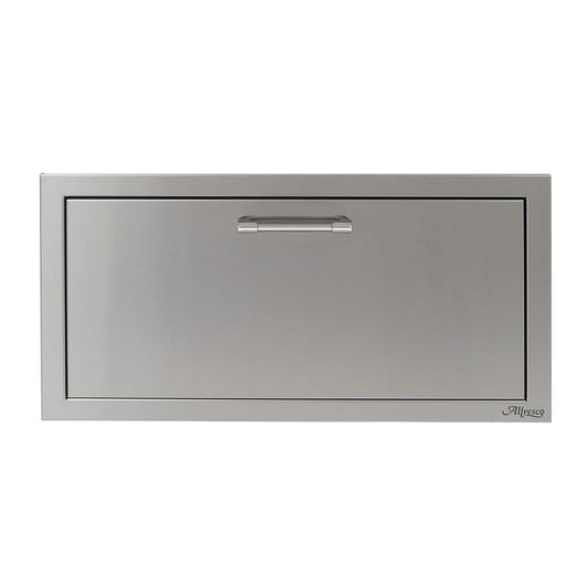 Alfresco 30-Inch VersaPower Stainless Steel Soft-Close Single Drawer - AXE-30DR-SC