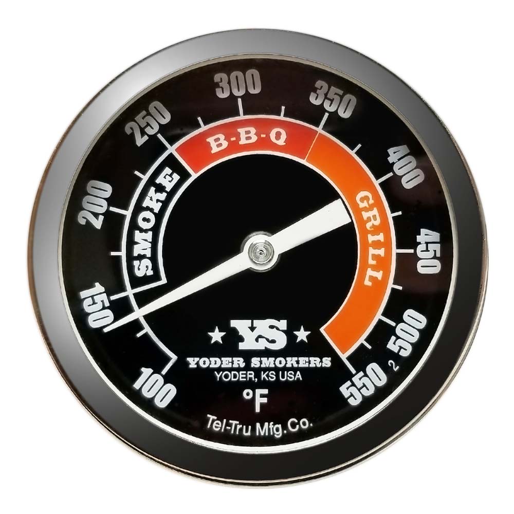 Yoder Smokers Tel-Tru Pellet Grill Door Thermometer Kit A90479
