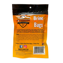 Load image into Gallery viewer, BBQ Provisions Brine Bags (2 pack)
