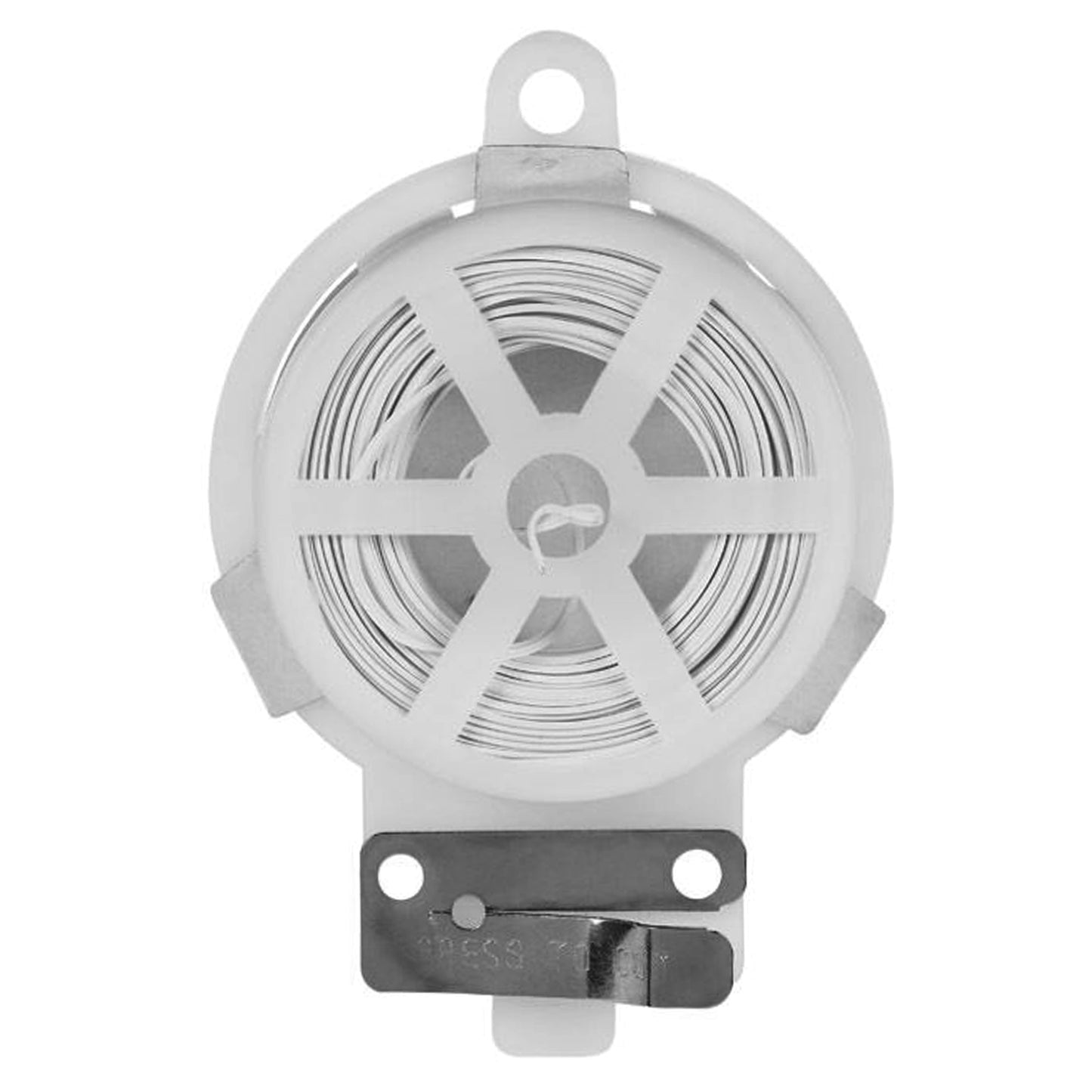 Fox Run Twist Tie Roll and Cutter, 60-Foot, Pack of 1, White - 5644