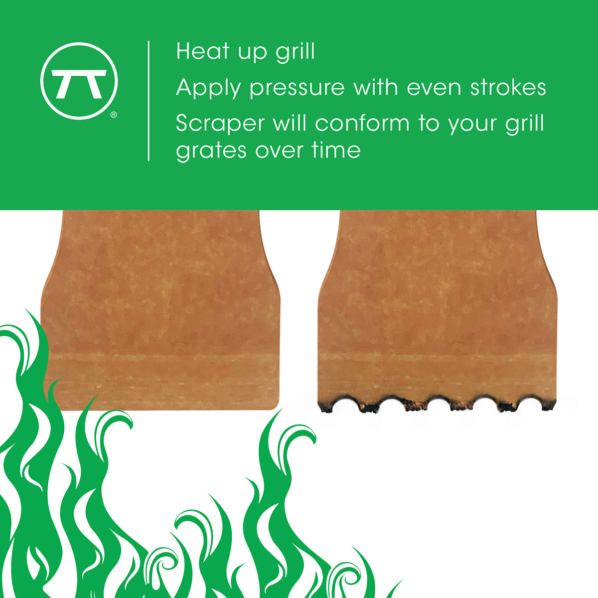 Outset 76546 Large Composite Grill Scrapper