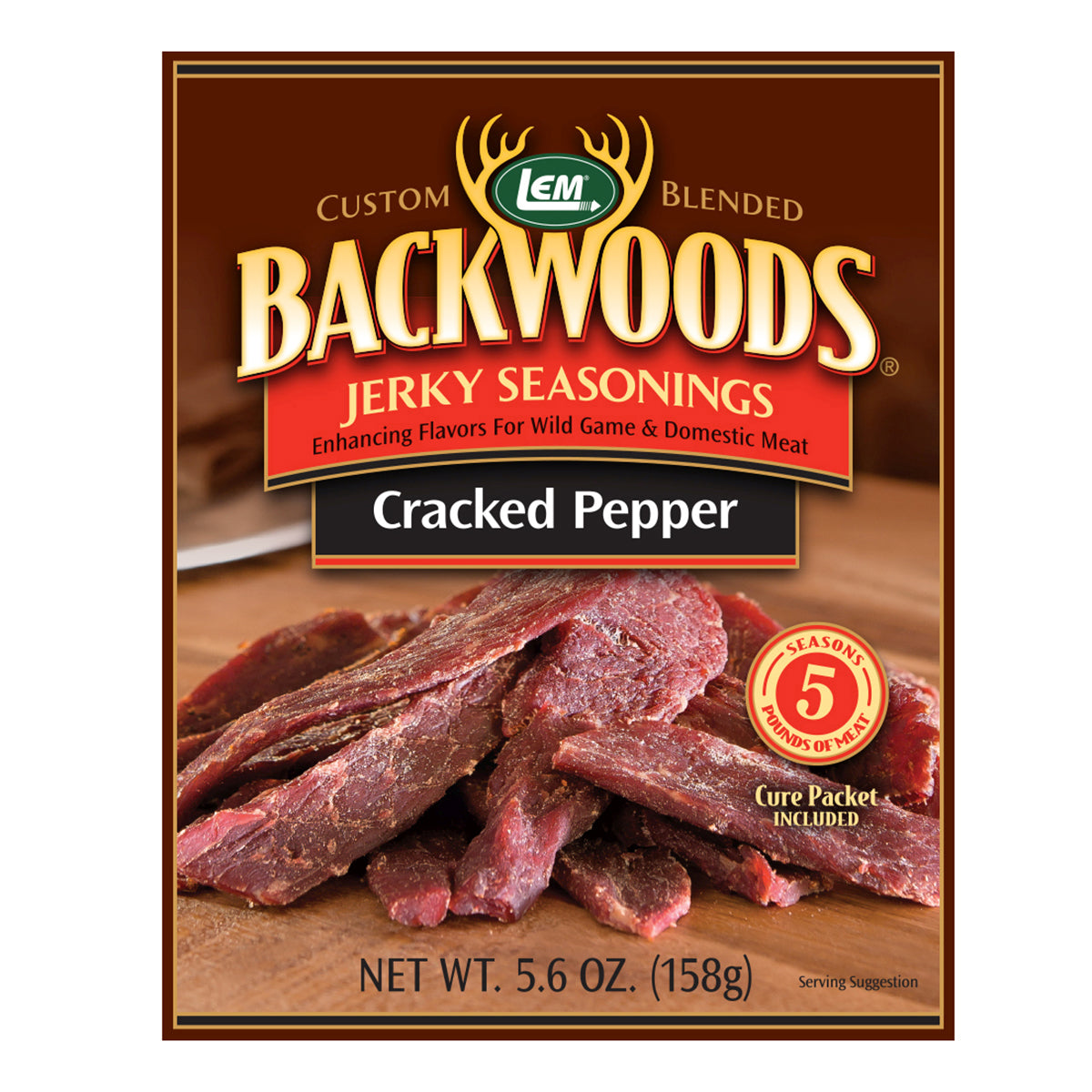 LEM Backwoods Jerky Seasonings (Makes 5lbs)