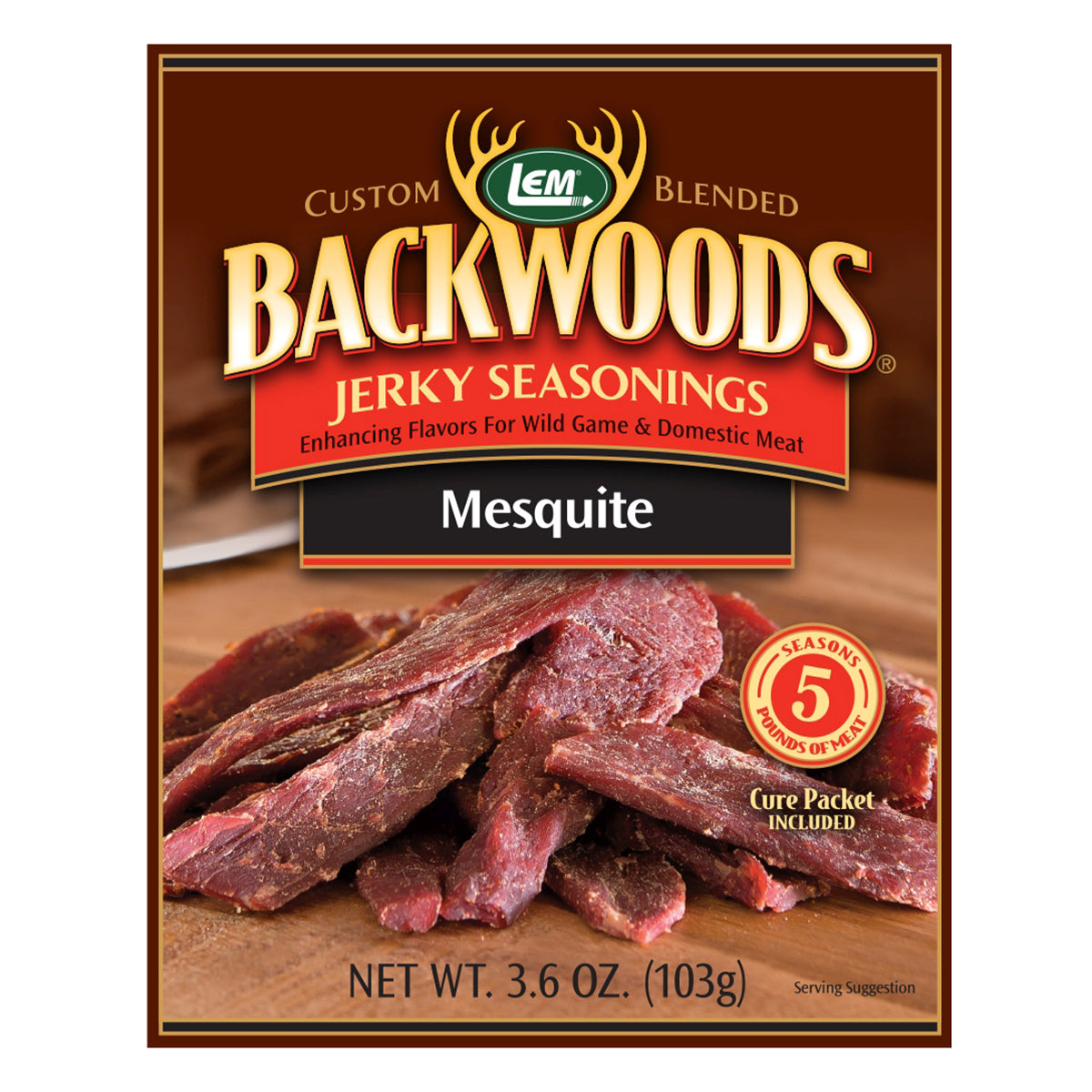LEM Backwoods Jerky Seasonings (Makes 5lbs)