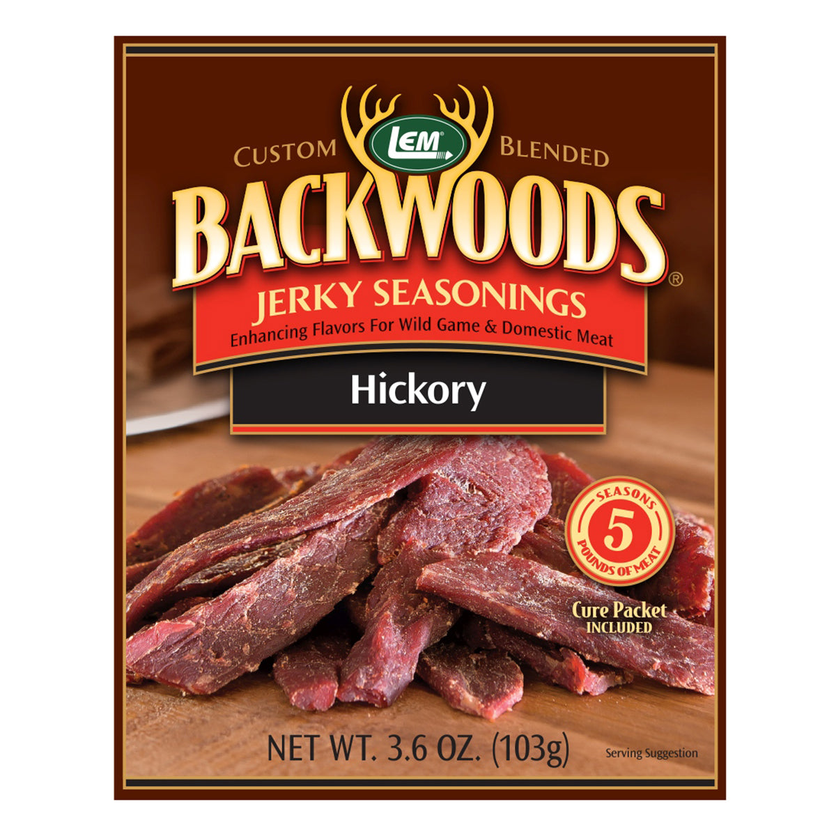 LEM Backwoods Jerky Seasonings (Makes 5lbs)