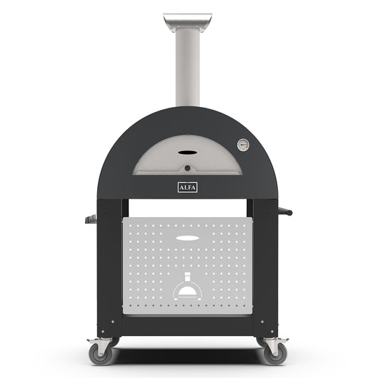 Alfa Moderno 2 Pizze Gas Pizza Oven w/ Rolling Base