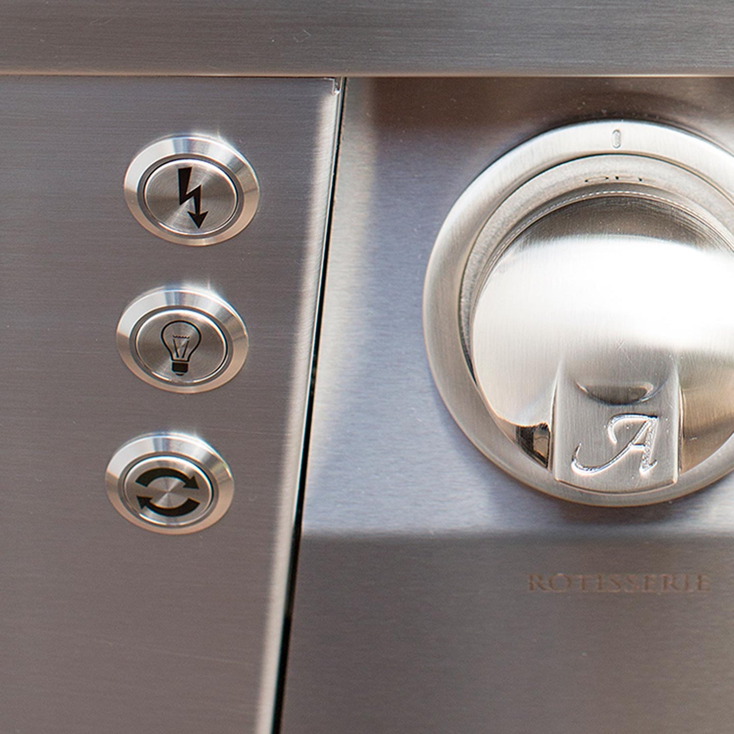 Alfresco ALXE 42-Inch Built-In Gas Grill with Sear Zone and Rotisserie - ALXE-42SZ