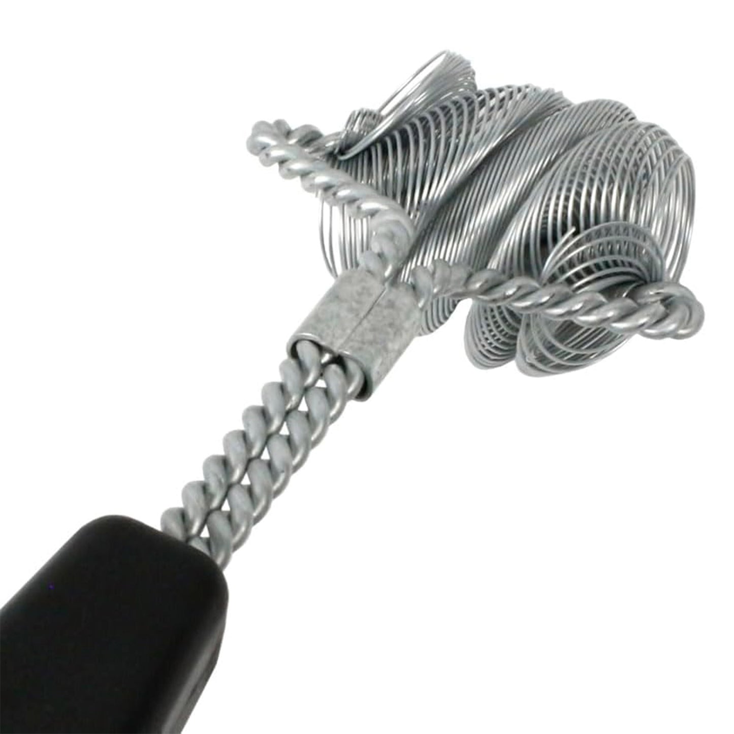 BrushTech Toughest Little Safety Quad Spring Double Helix Bristle Free BBQ Brush B450C