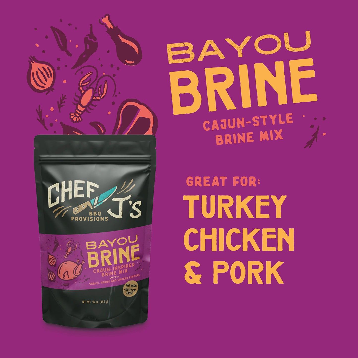 BBQ Provisions Bayou Brine Mix