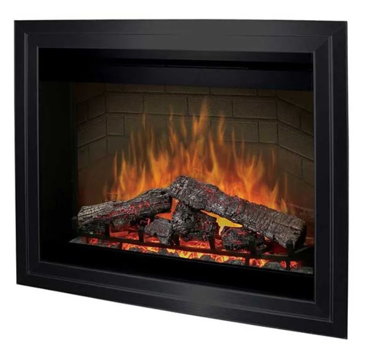 Dimplex 4 Piece Black Decorative Trim Kit for 33-inch Built-in Firebox BF4TRIM33