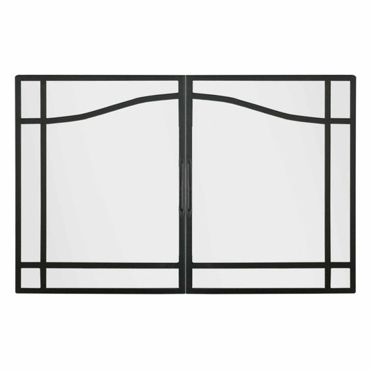 Dimplex Swing Glass Door for 39-inch Deluxe and Standard Built-In Firebox- BFSDOOR39BLK