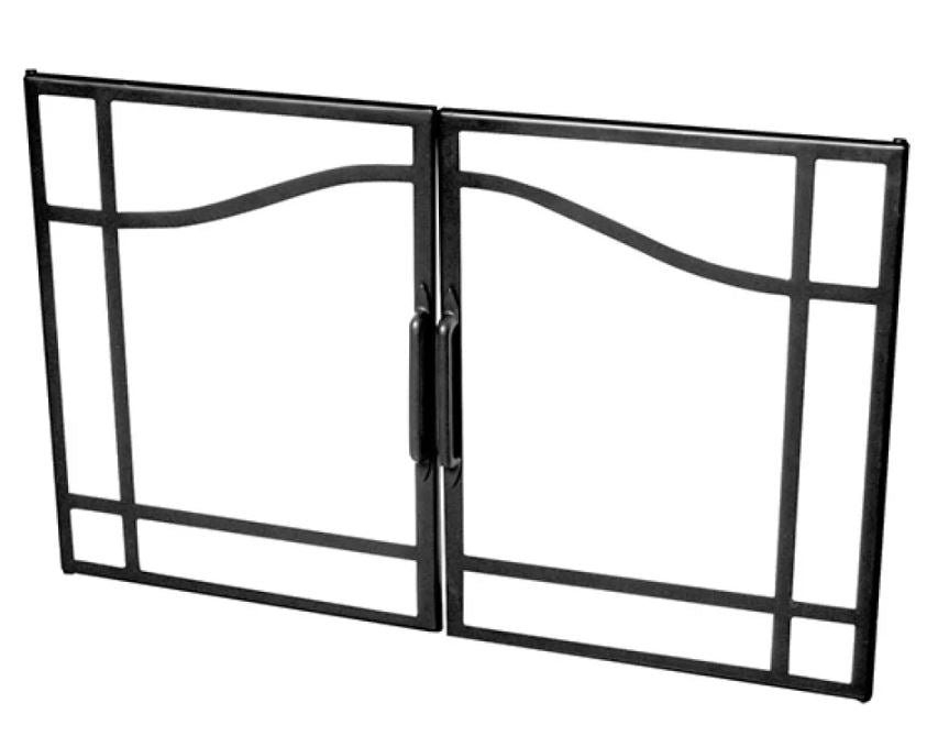 Dimplex Swing Glass Door for 39-inch Deluxe and Standard Built-In Firebox- BFSDOOR33BLK