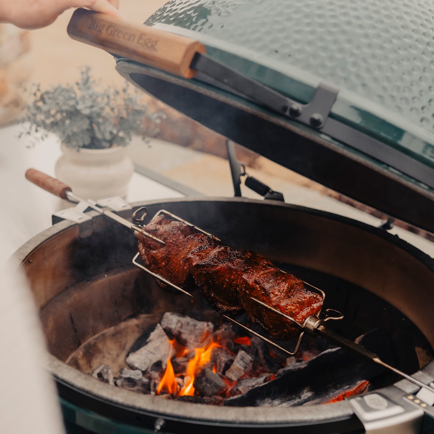 Rotisserie Kit for Large Big Green Egg (new)