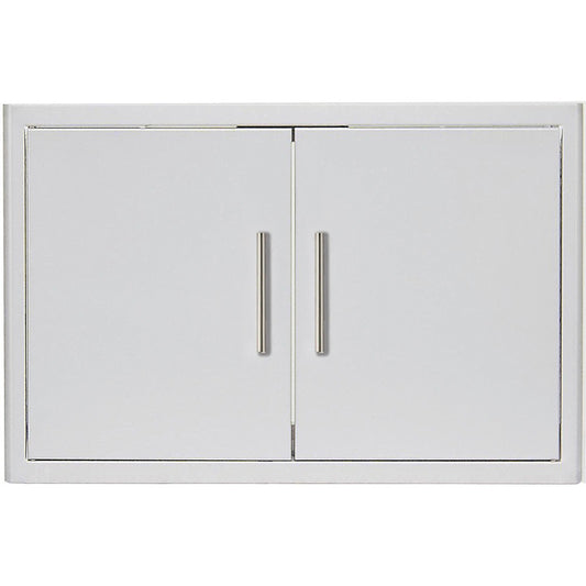 Blaze 40-Inch Stainless Steel Double Access Door w/ Paper Towel Holder - BLZ-AD40-R-SC