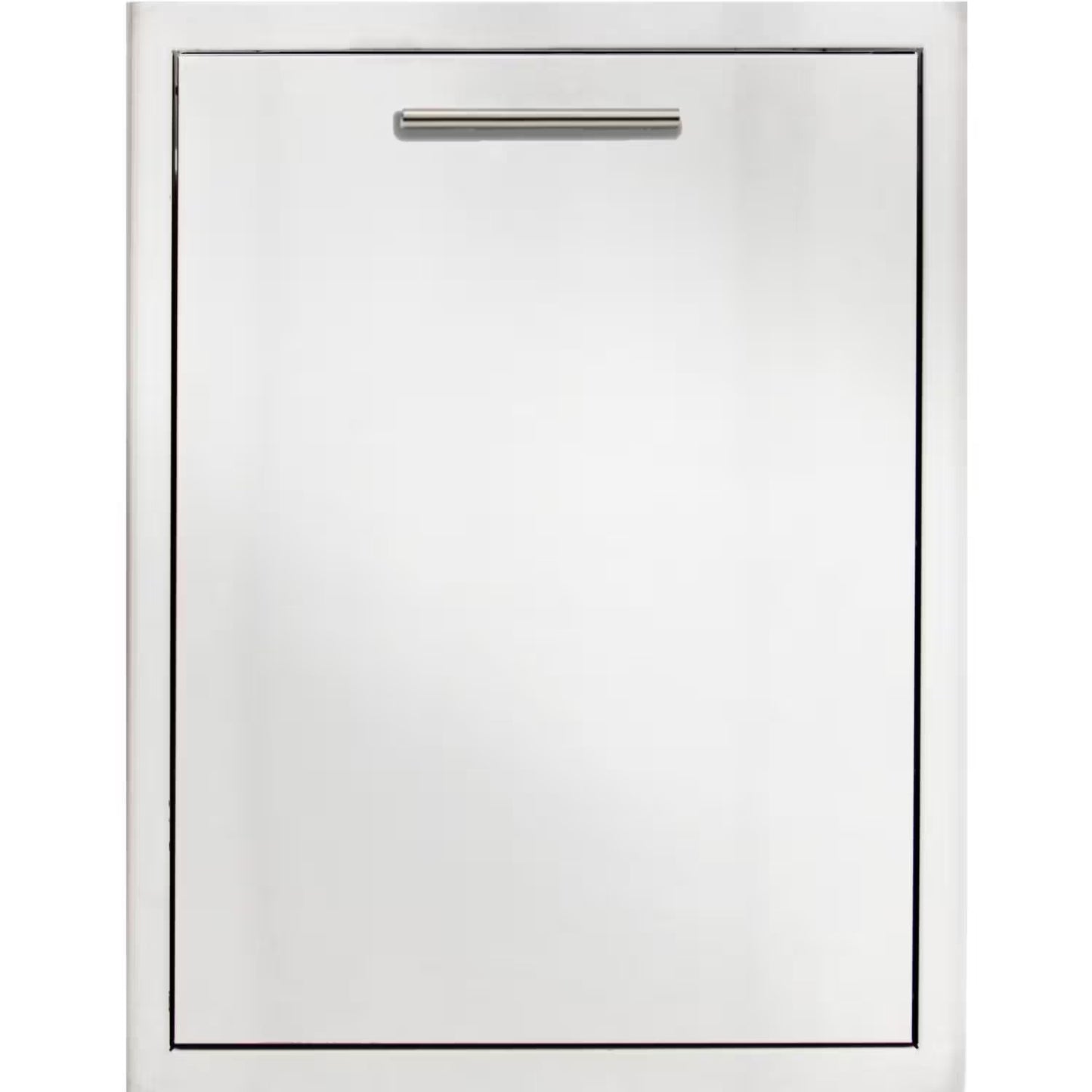 Blaze 18" Roll Out Trash / LP Bottle Drawer (Soft Close) - Stainless Steel