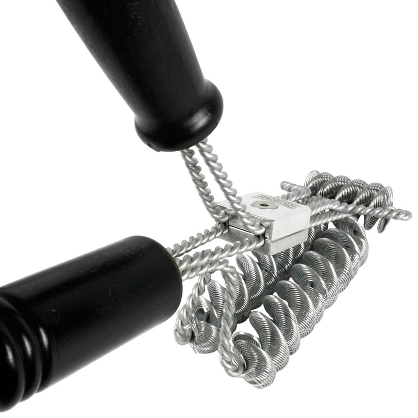 Brushtech 16" Quad Spring and Tactical BBQ Bristle Free Grill Brush Kit B545C