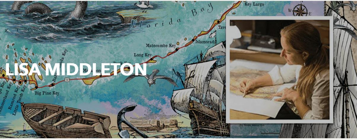 Meissenburg 28" x 38" Historic Table Rock Lake Missouri Vintage Map (Wood)