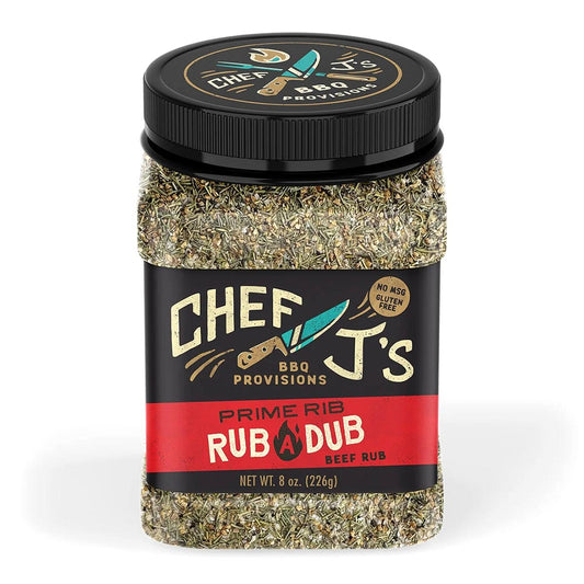 Chef J's PRIME RIB Rub 8oz Jar