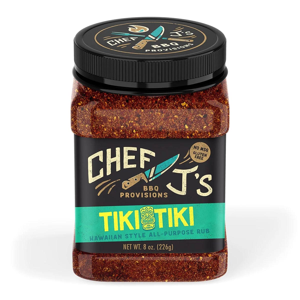 Chef J's TIKI TIKI Rub 8oz Jar