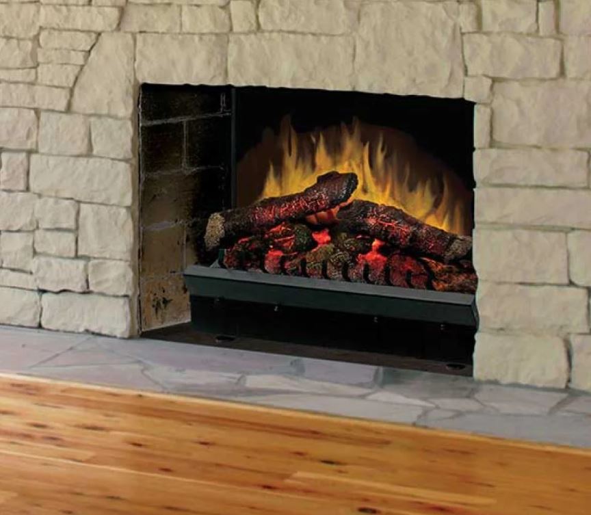 Dimplex 23" Standard Electric Fireplace Insert w/ LED Logs & Remote DFI2310