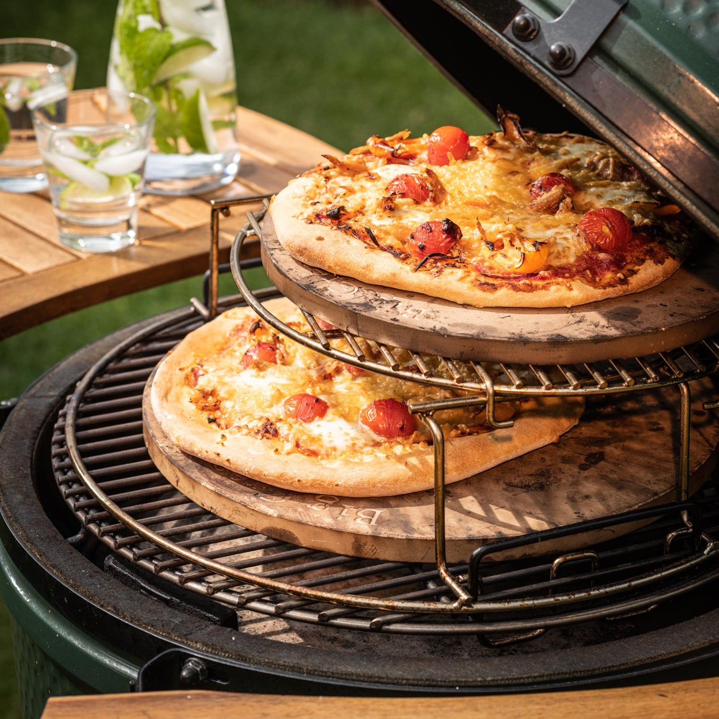 18in Flat Pizza & Baking Stone