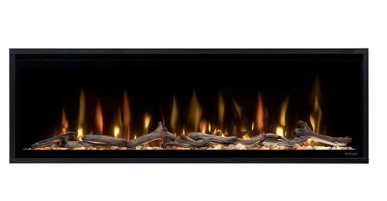 Dimplex Ignite Evolve 50" Linear Built-In Electric Fireplace w/ Tumbled Glass & Lifelike Driftwood - (EVOLVE50)