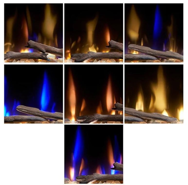 Dimplex Ignite Evolve 60" Linear Built-In Electric Fireplace w/ Tumbled Glass & Lifelike Driftwood - (EVOLVE60)