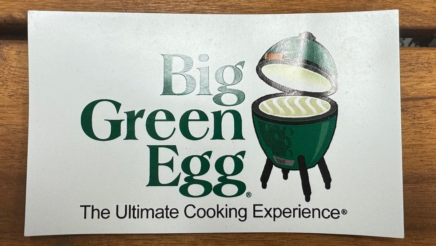 BGE Sticker, Rectangle, LOGO, 5"