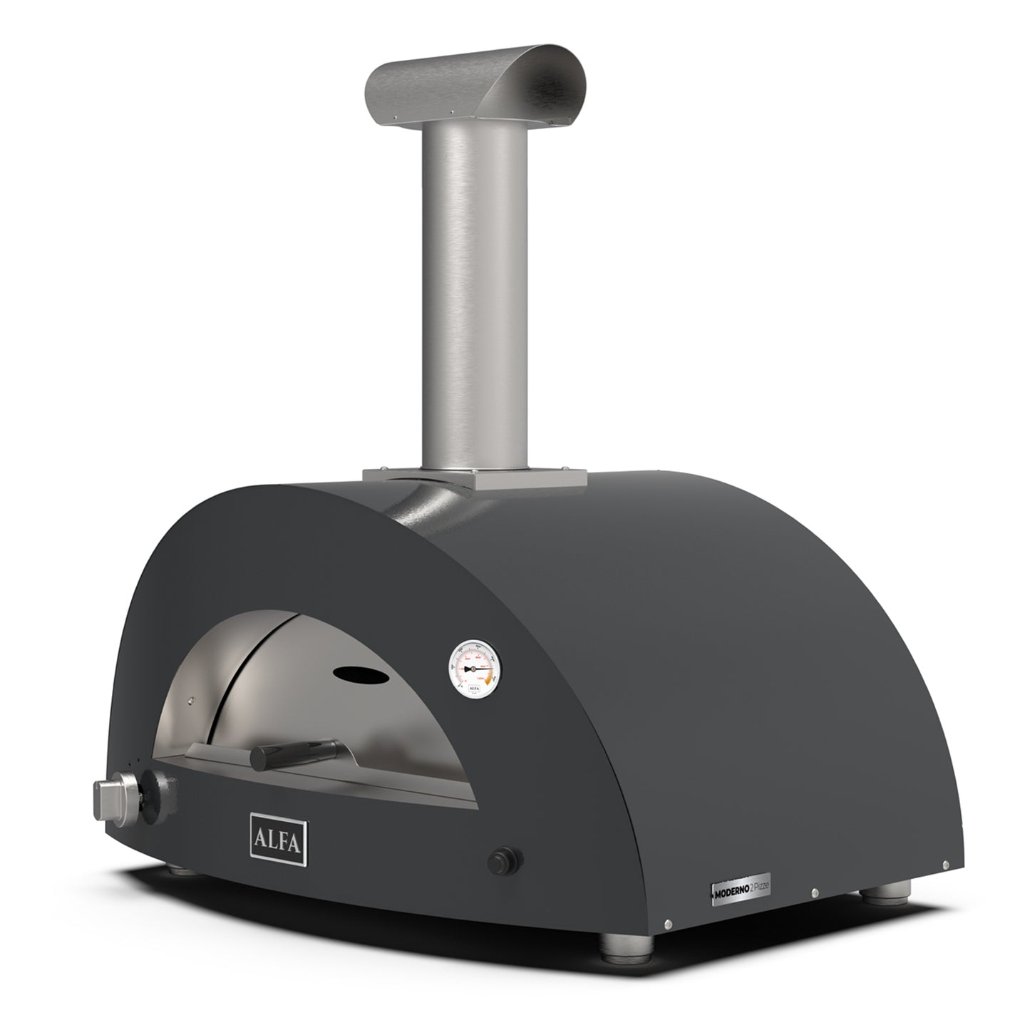 Alfa Moderno 2 Pizze Gas Pizza Oven (LP or NG Fuel)